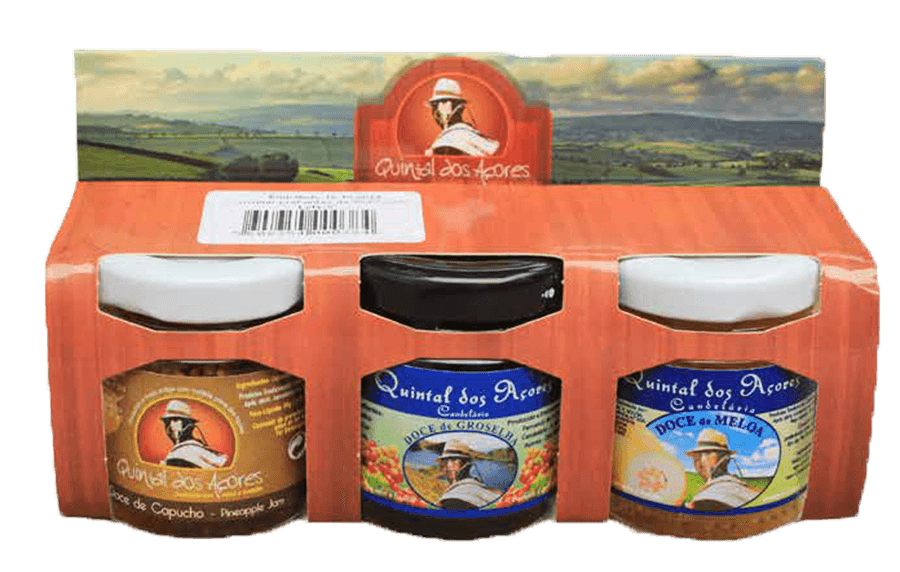 Conjunto doces c/ Caixa 3 x 50 gr