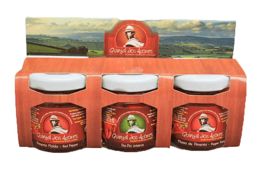 Conjunto de Pimentas 3 x 50 gr