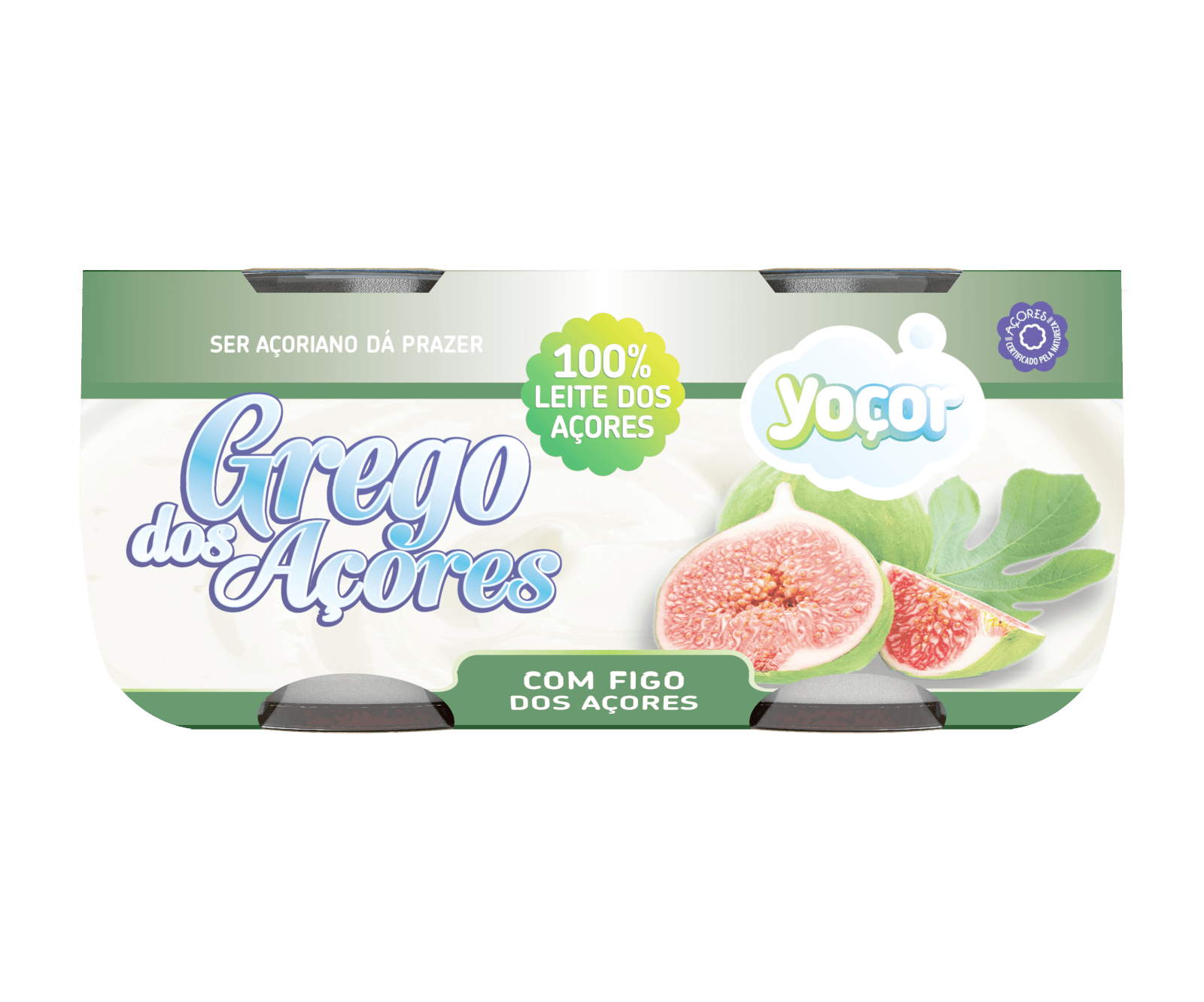 Iogurte Grego dos Açores com Figo 4x115 gr