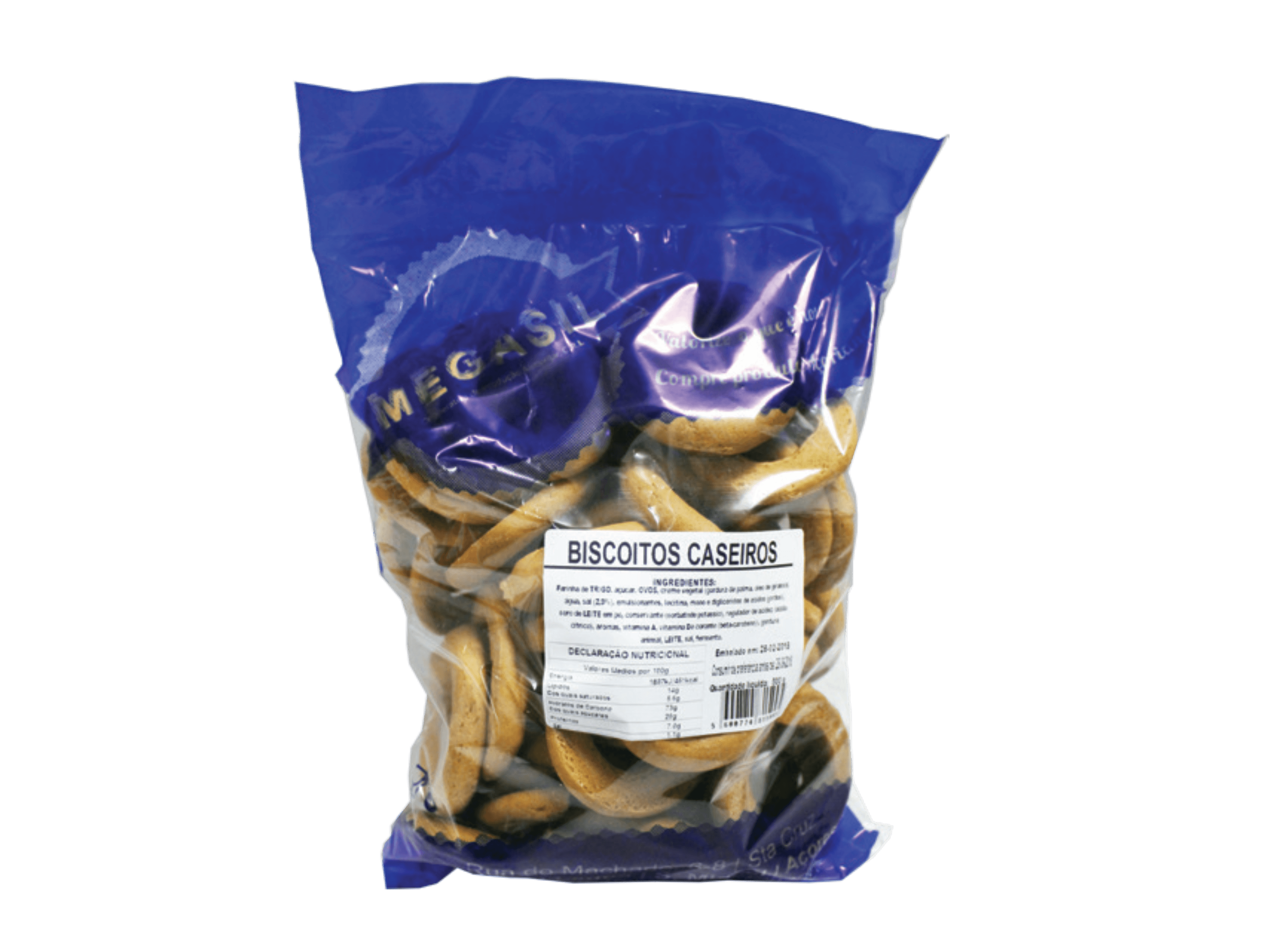 Biscoitos de Caseiros Megasil 500 gr