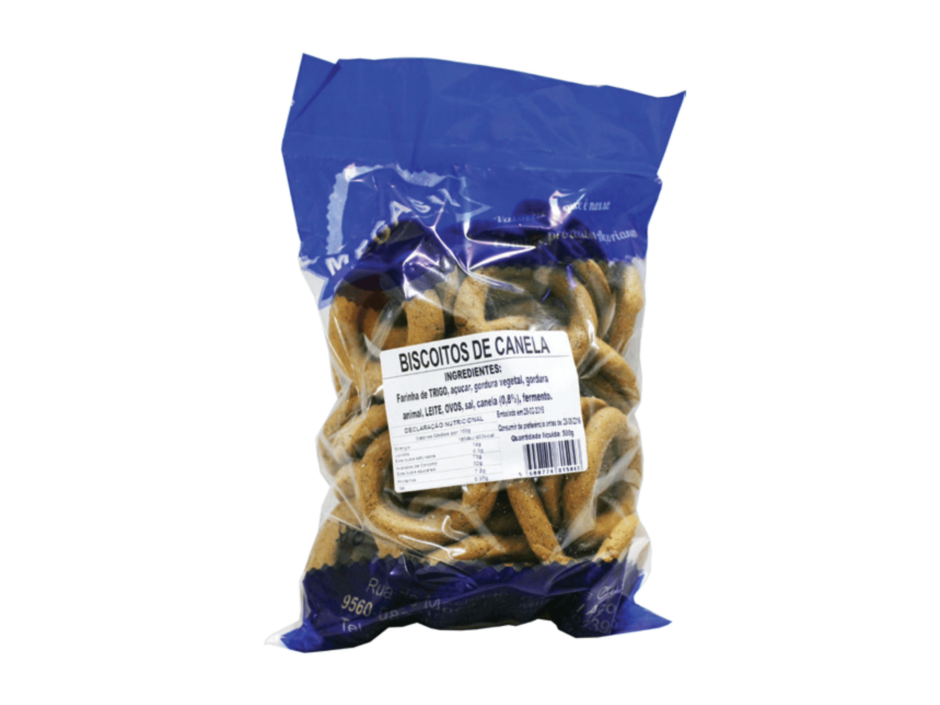Biscoitos de Canela Megasil 500 gr