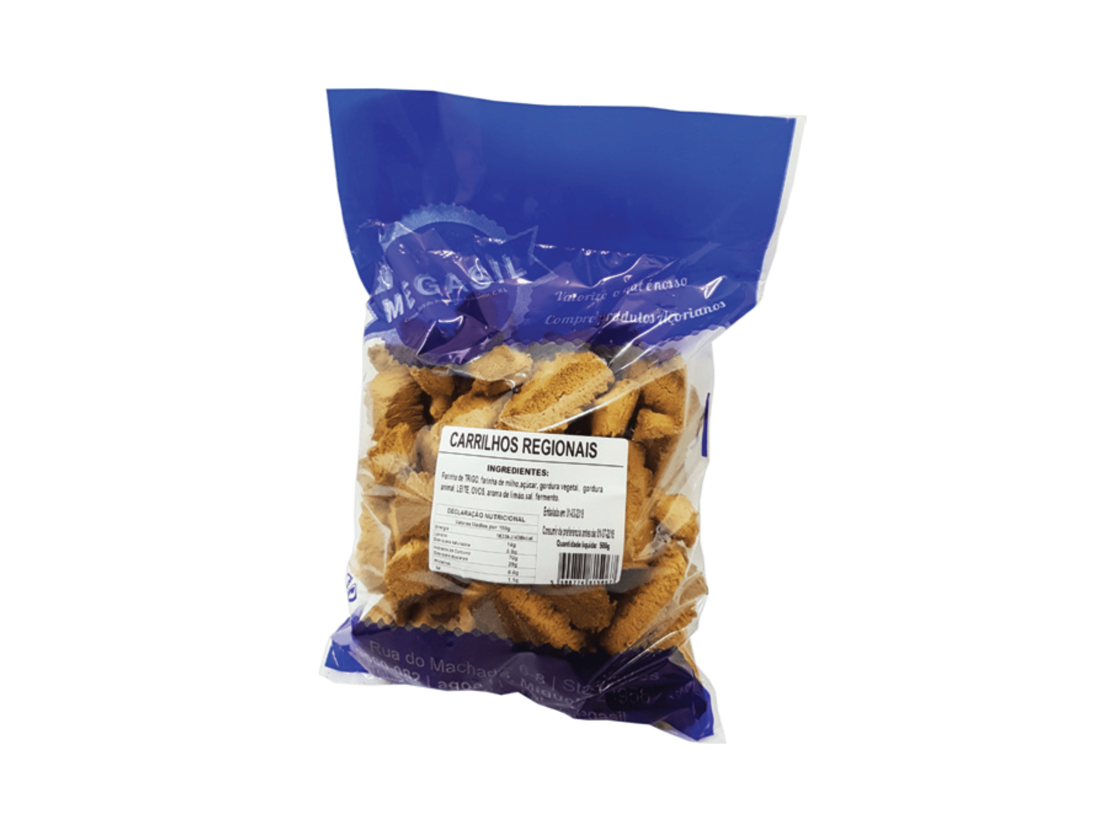 Carrilhos Regionais Megasil 500 gr