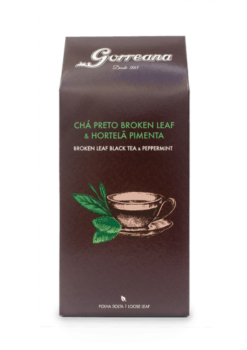 Chá Preto Broken Leaf & Hortelã Pimenta 80 gr