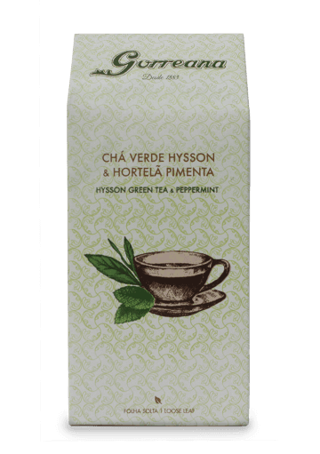Chá Verde Hysson & Hortelã Pimenta 80 gr
