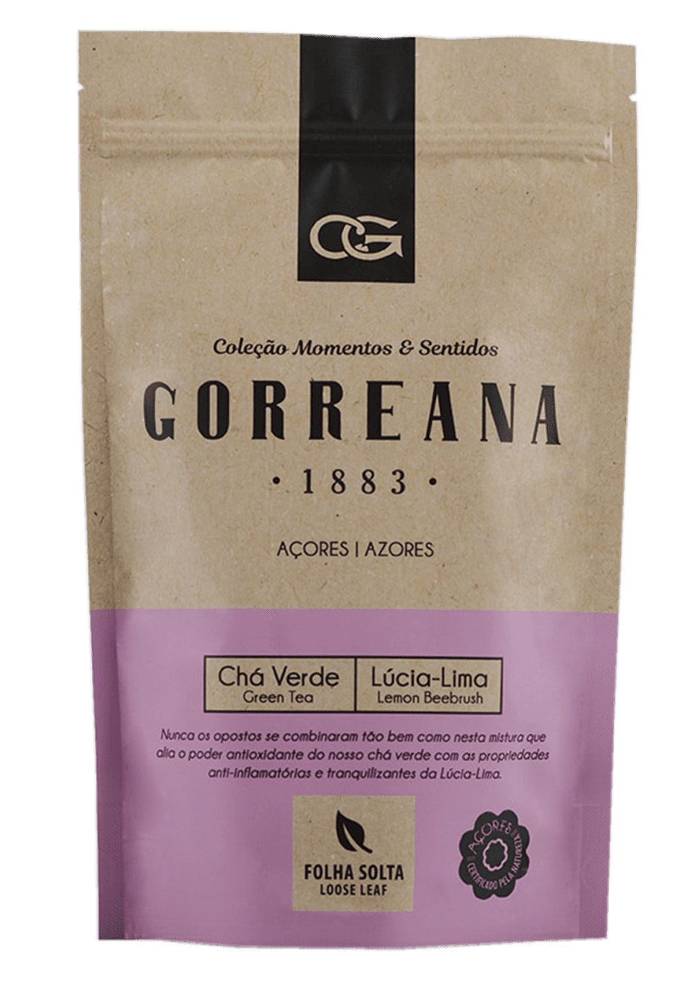 Chá Verde + Lúcia Lima (Saquetas) 40gr
