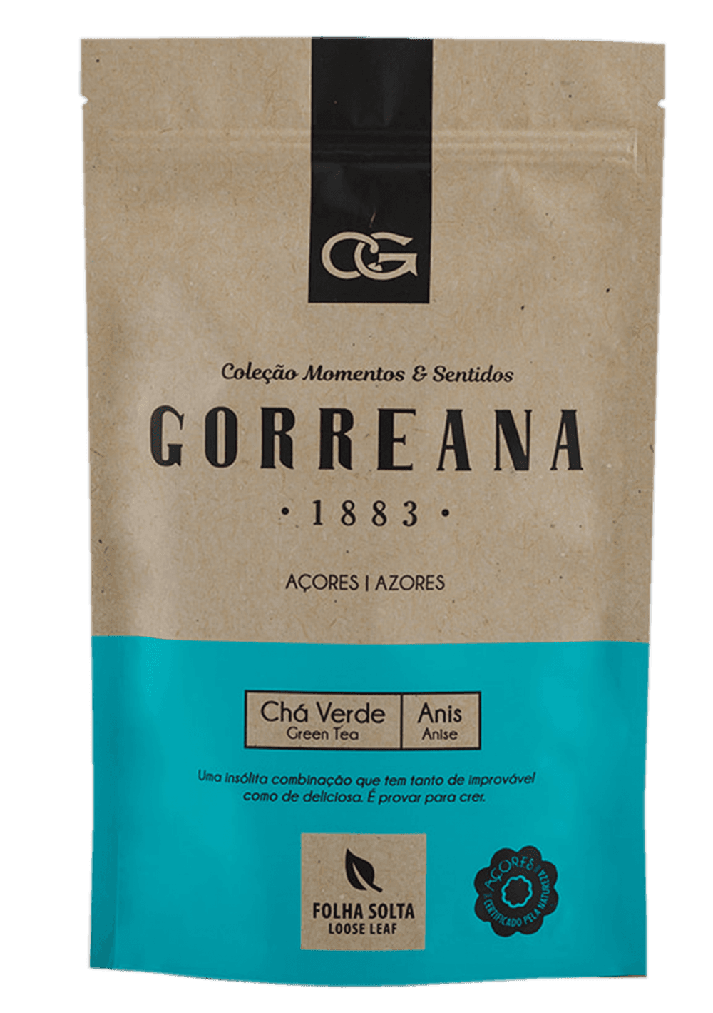 Chá Verde + Anis (Folha Solta) 80gr