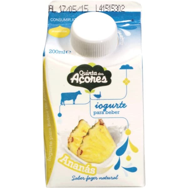 Iogurte Líquido Ananás 200ml