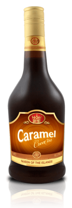 Licor de Natas Caramelo "Queen of the Islands" 0.7 Lt