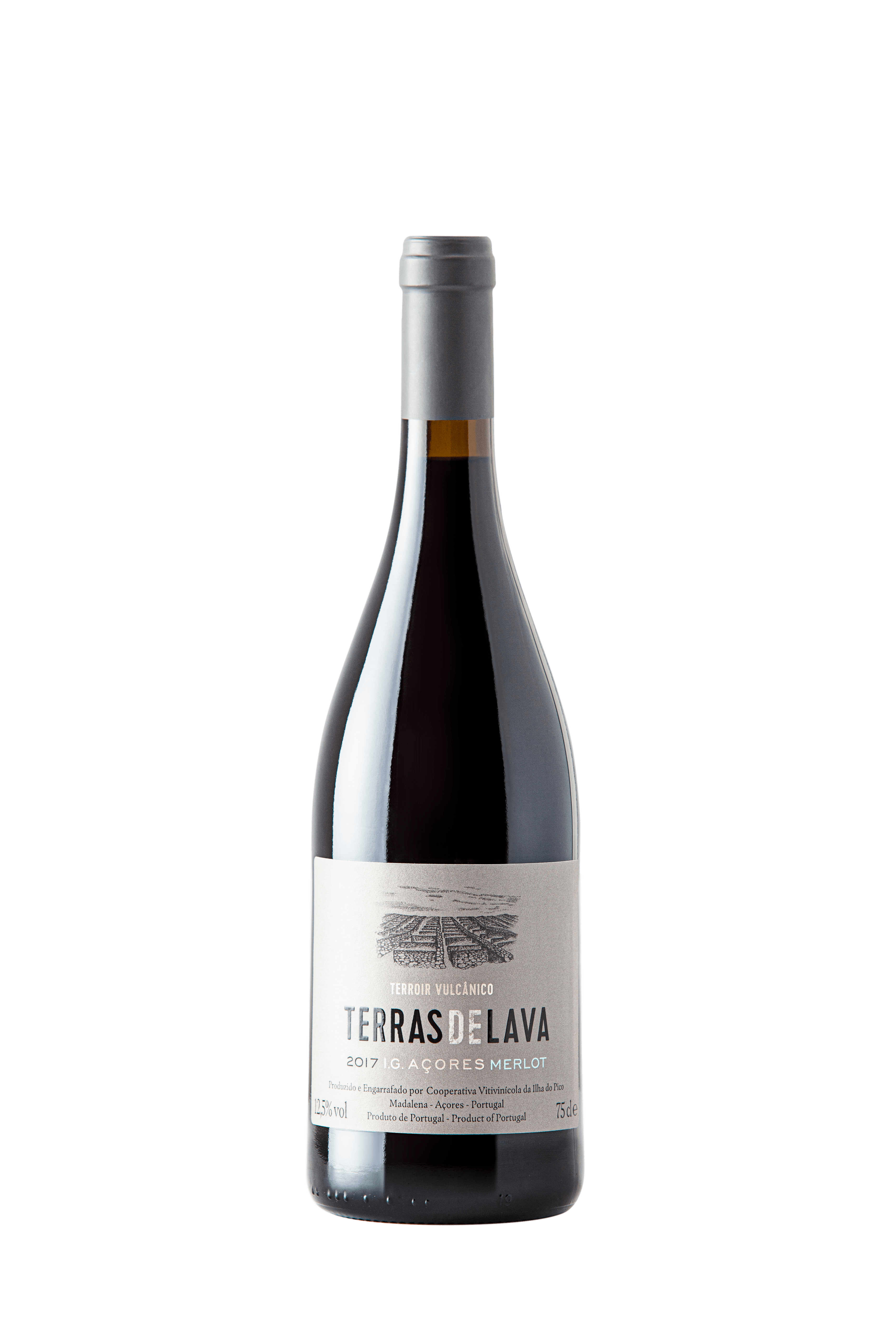 Terras de lava tinto – merlot 0,75 l