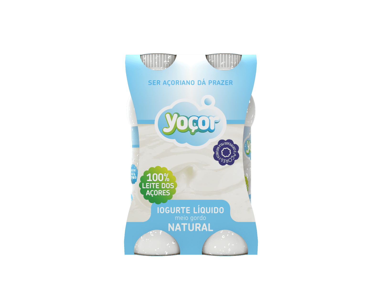 Iogurte Líquido c/ Aroma de Natural 4x170ml