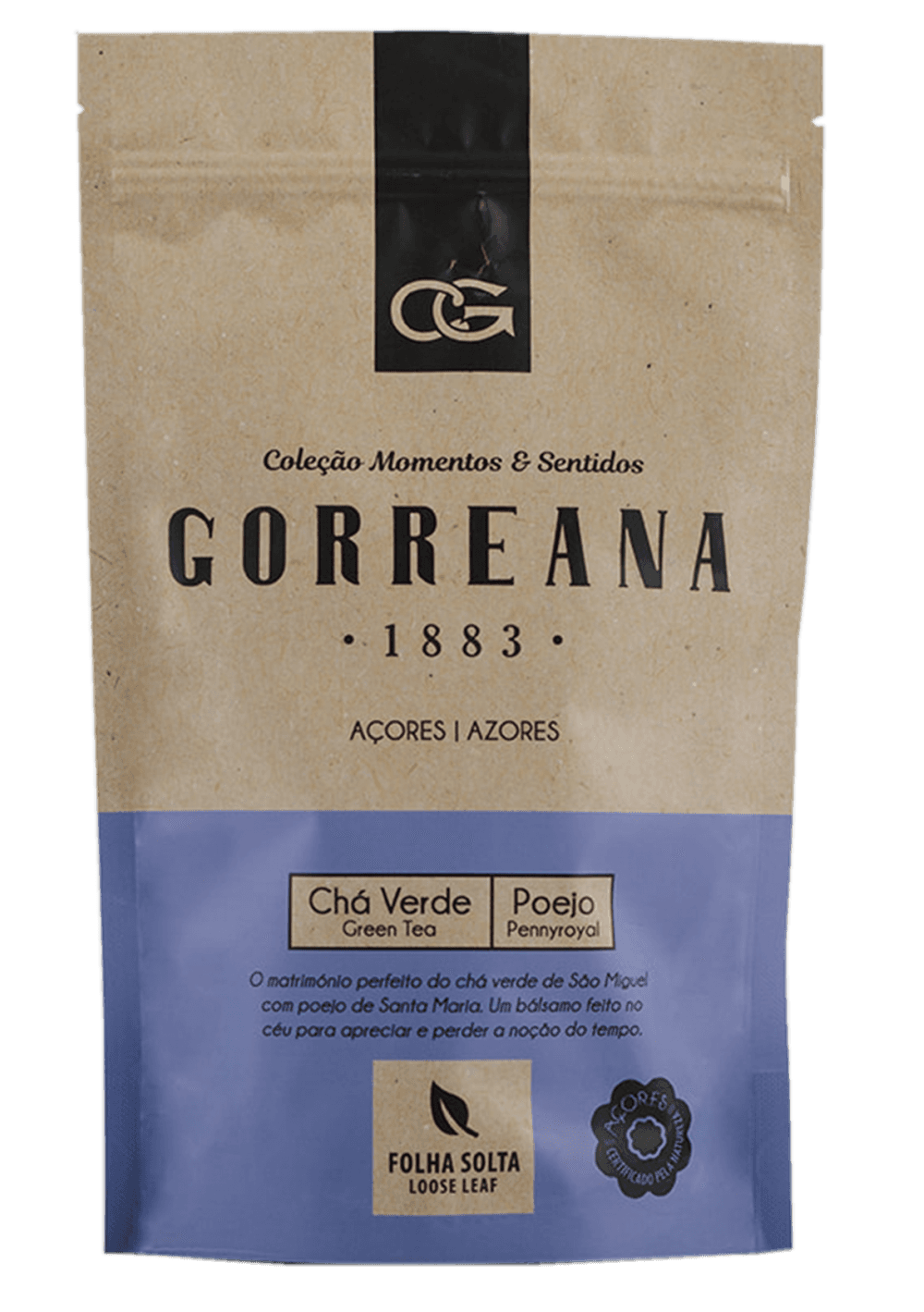 Chá Verde + Poejo (Folha Solta) 80gr