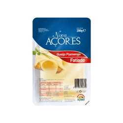 Queijo Flamengo Barra Nova Açores Fatiado 200 gr